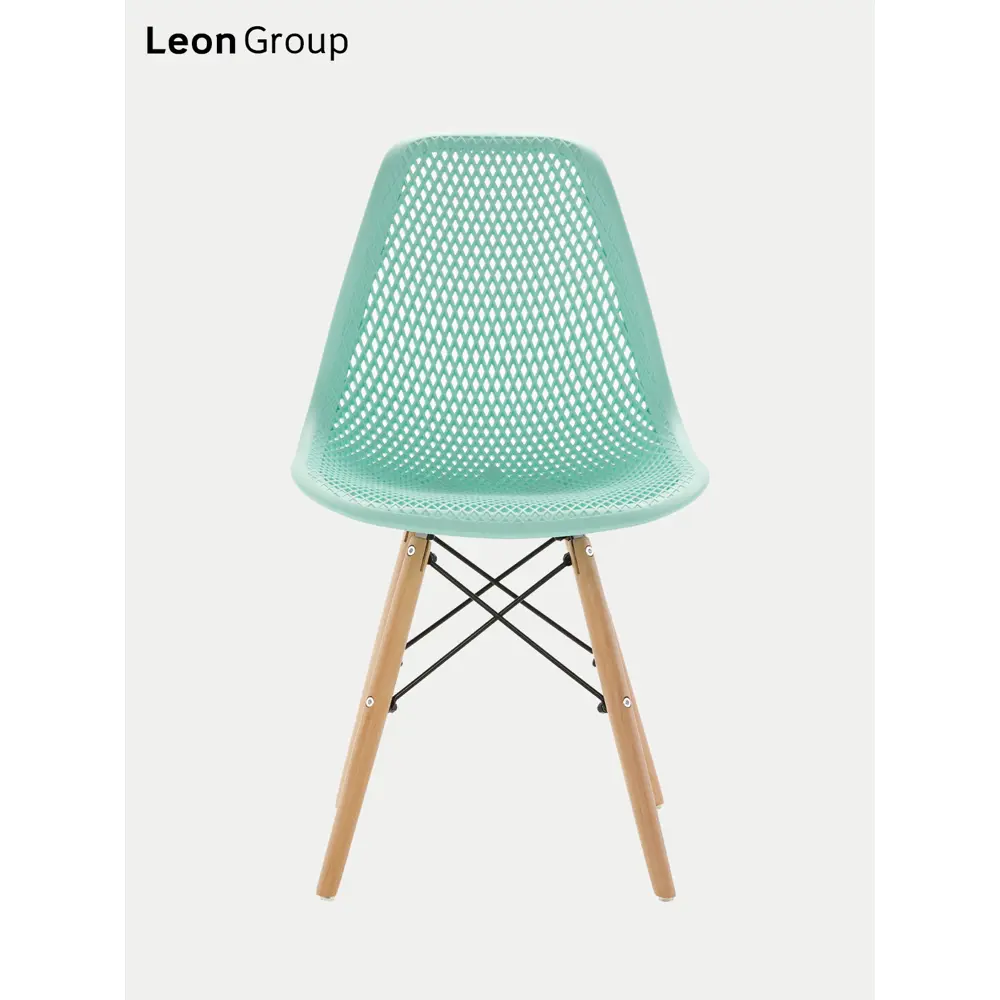 Фото Стул Leon group 83x41x46 см полипропилен цвет мятный Фото Стул Leon group 83x41x46 см полипропилен цвет мятный