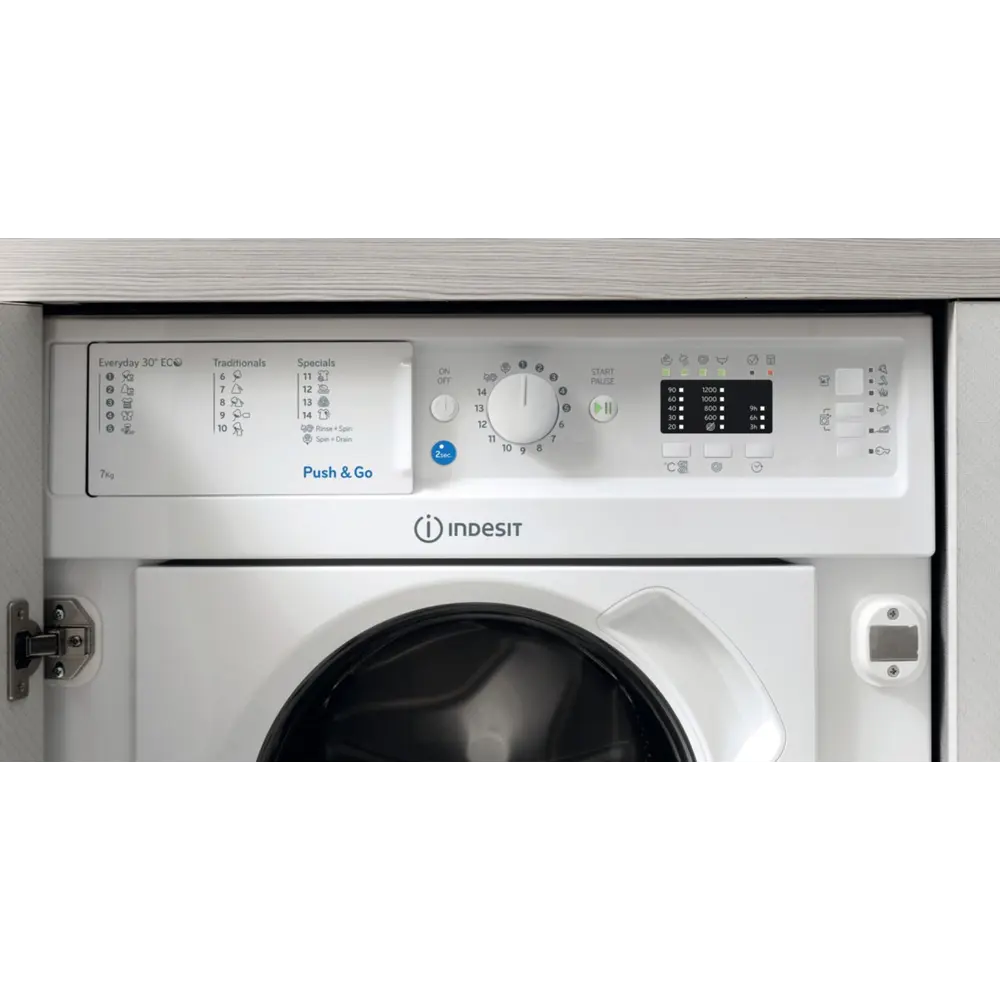 Фото 4 Стиральная машина Indesit Bi wmil 71252 eu 59.5x82x54.5 см 7 кг цвет белый Фото 4 Стиральная машина Indesit Bi wmil 71252 eu 59.5x82x54.5 см 7 кг цвет белый