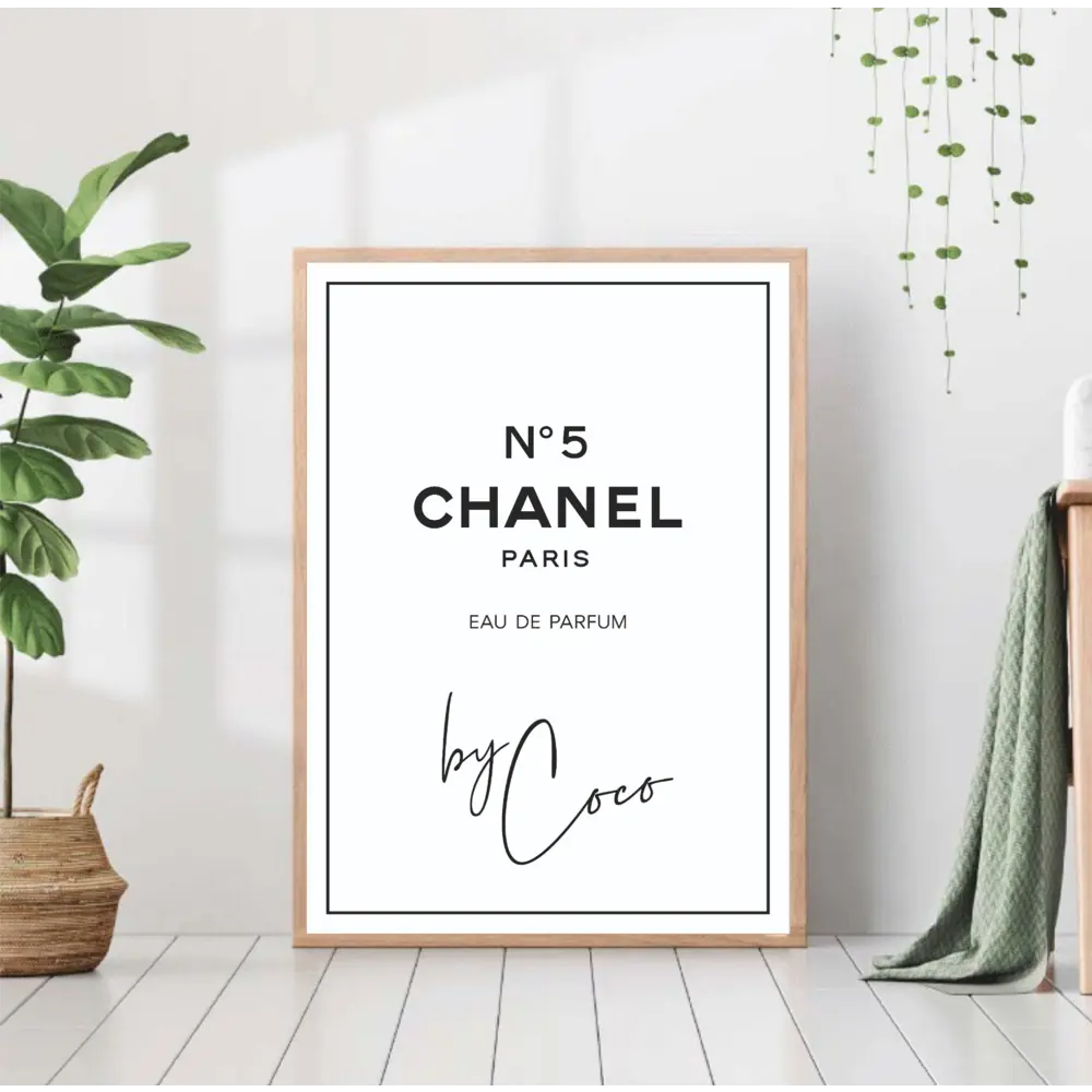 Фото Постер 28 картин "Шанель 5. надпись" 50x40 см без рамы Фото Постер 28 картин "Шанель 5. надпись" 50x40 см без рамы