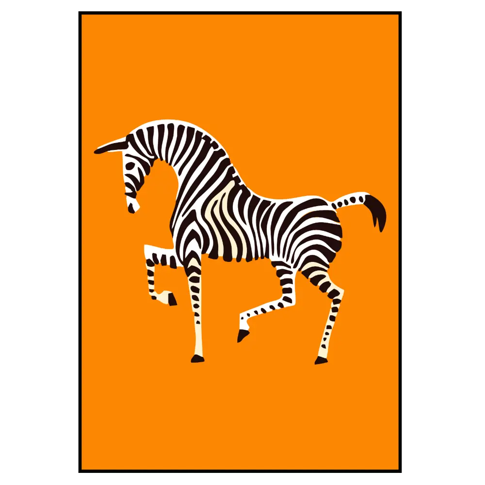 Фото 2 Постер 28 картин "Зебра" 70x50 см без рамы Фото 2 Постер 28 картин "Зебра" 70x50 см без рамы