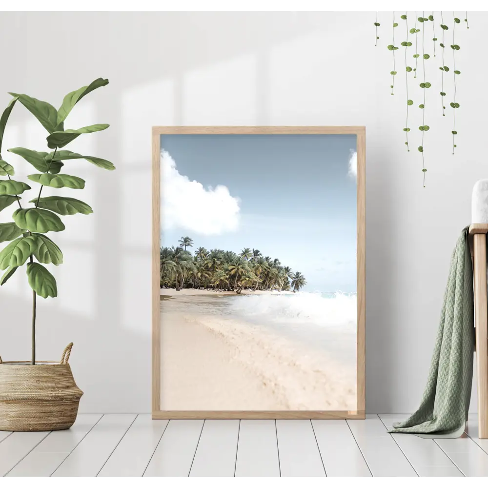 Фото Постер 28 картин "Белоснежный пляж пунта-кана" 70x50 см без рамы Фото Постер 28 картин "Белоснежный пляж пунта-кана" 70x50 см без рамы