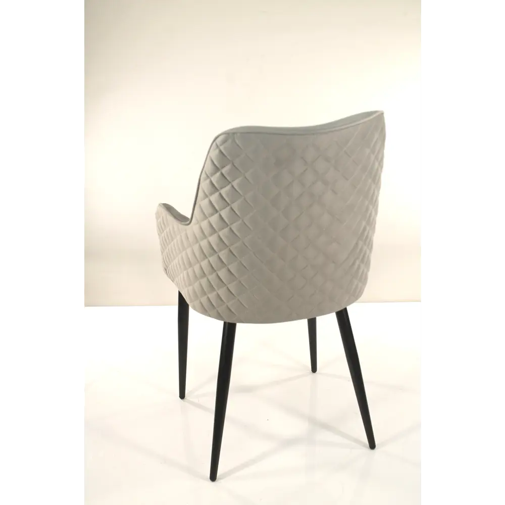 Фото 3 Стул Callisto mobili Премьер 92x52x52 см велюр цвет серый Фото 3 Стул Callisto mobili Премьер 92x52x52 см велюр цвет серый