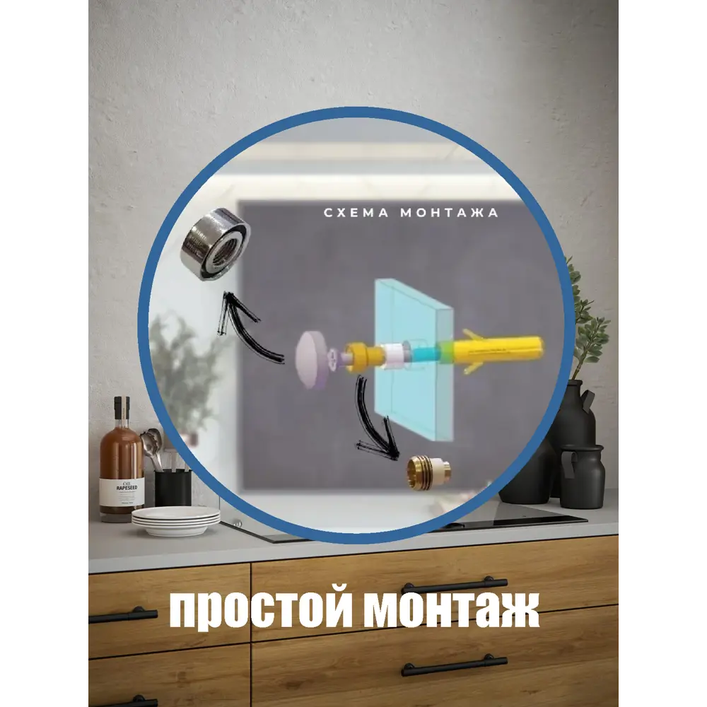 Фото 5 Защитный экран Borntoprint Стеллаж с кофе и корицей 50x50x0.4 см закаленное стекло цвет прозрачный Фото 5 Защитный экран Borntoprint Стеллаж с кофе и корицей 50x50x0.4 см закаленное стекло цвет прозрачный