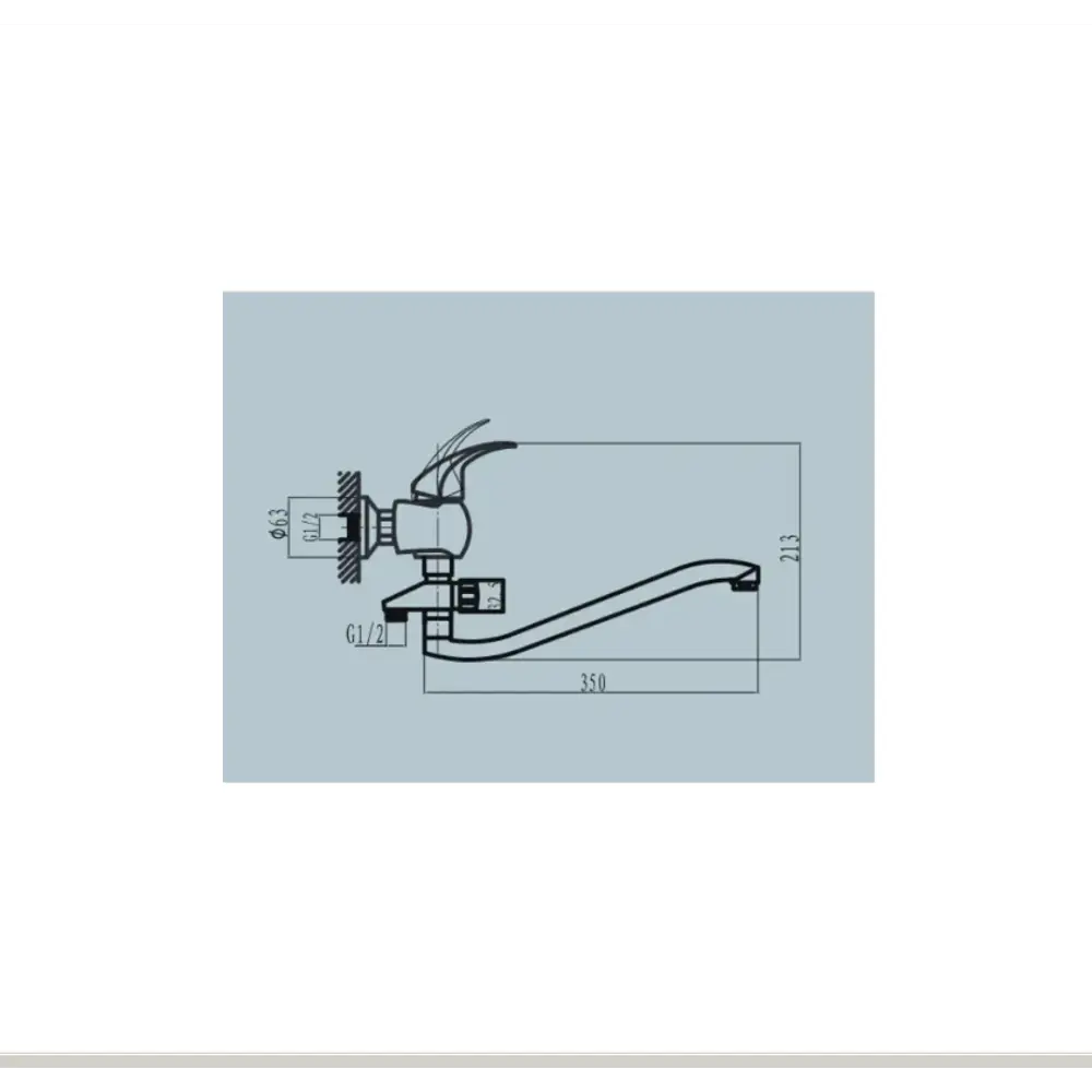 Фото 2 Смеситель для ванны Kolag KLG 3862-K28 однорычажный с душевой лейкой цвет хром Фото 2 Смеситель для ванны Kolag KLG 3862-K28 однорычажный с душевой лейкой цвет хром