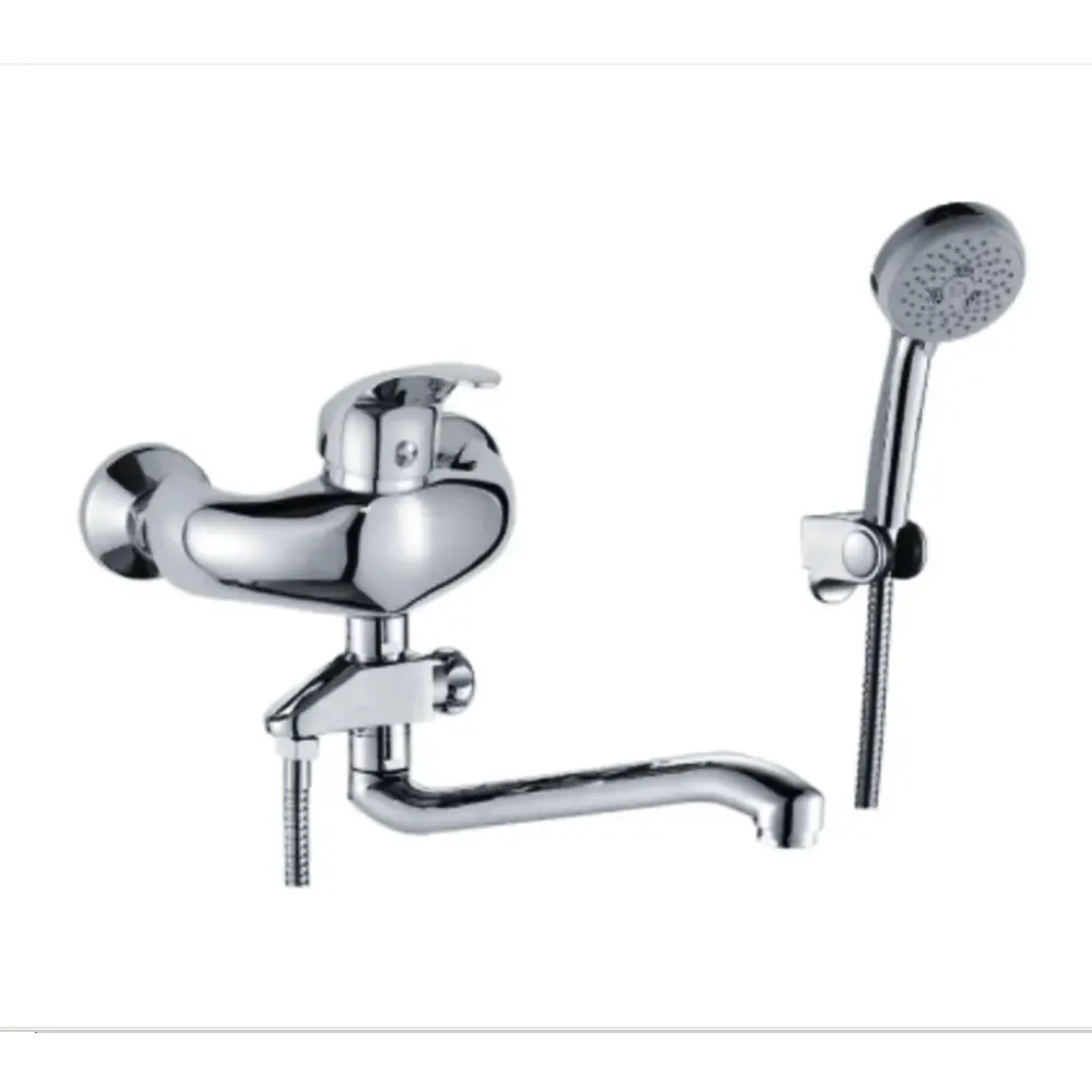 Фото Смеситель для ванны Kolag KLG 3862-K28 однорычажный с душевой лейкой цвет хром Фото Смеситель для ванны Kolag KLG 3862-K28 однорычажный с душевой лейкой цвет хром