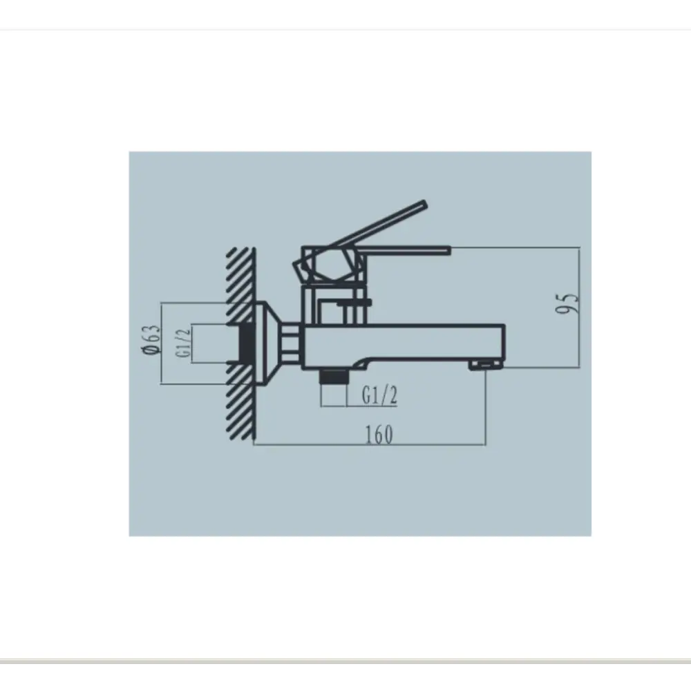 Фото 2 Смеситель для ванны Kolag KLG 1524S-K05A-10 однорычажный с душевой лейкой цвет черный Фото 2 Смеситель для ванны Kolag KLG 1524S-K05A-10 однорычажный с душевой лейкой цвет черный