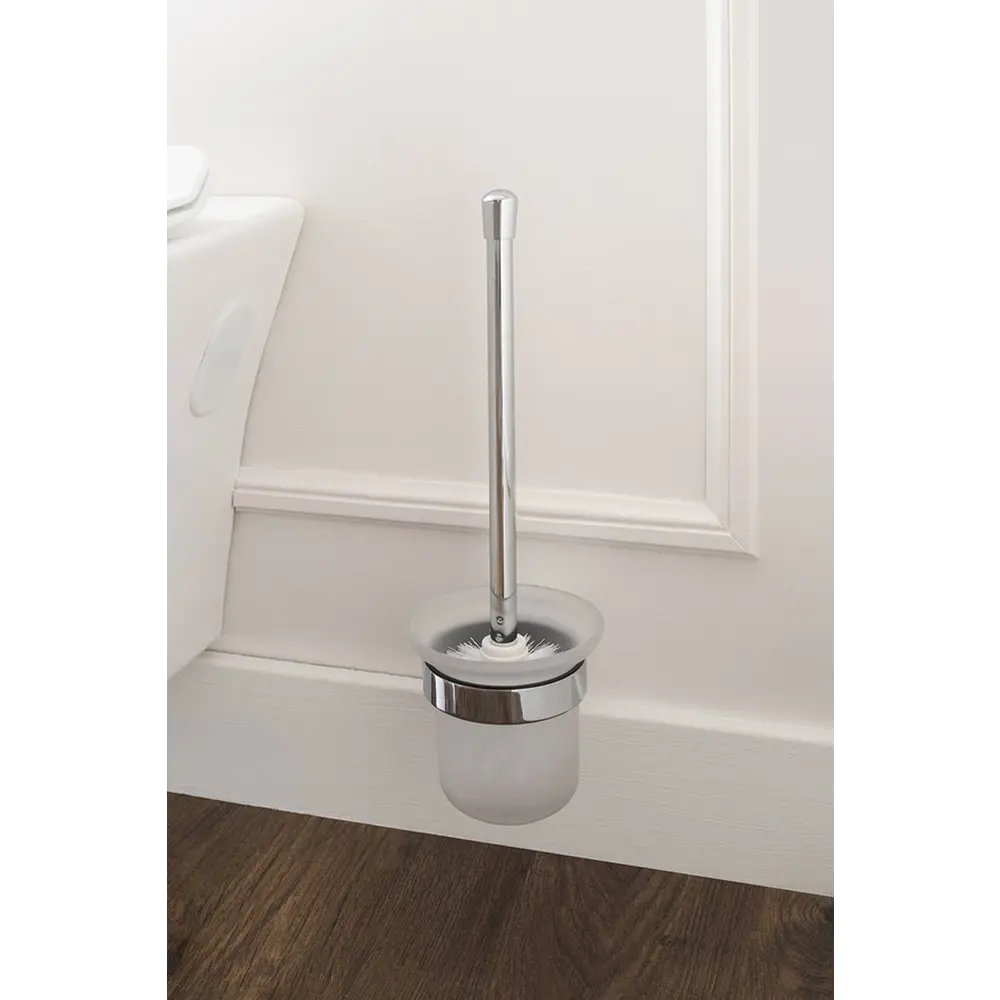 Фото 5 Ёршик для унитаза Aquanet 00187067 цвет хром Фото 5 Ёршик для унитаза Aquanet 00187067 цвет хром