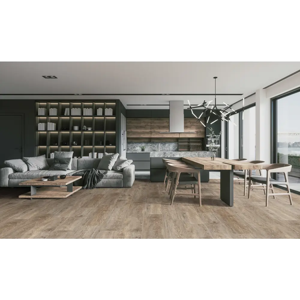 Фото SPC плитка Royce Emotion EM604 Дуб Густо 42 класс толщина 4 мм 2.16 м², цена за упаковку Фото SPC плитка Royce Emotion EM604 Дуб Густо 42 класс толщина 4 мм 2.16 м², цена за упаковку