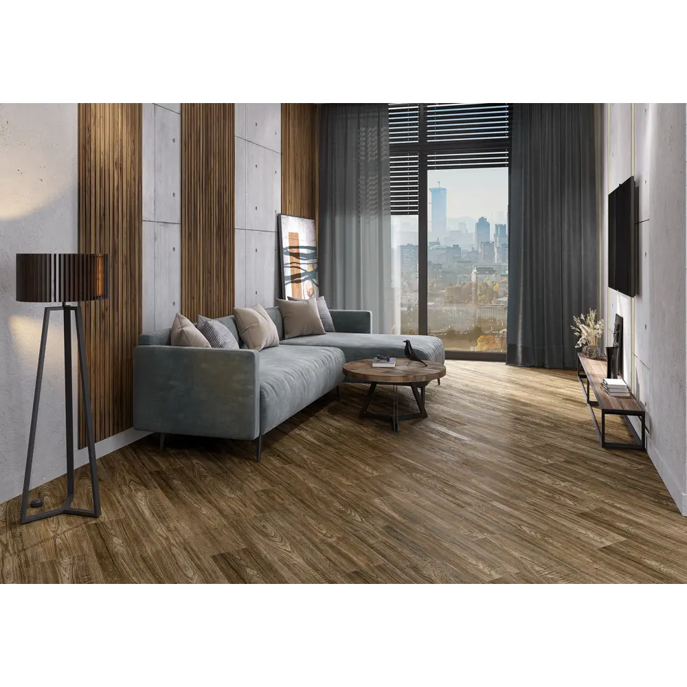 Фото 3 Плитка Alma ceramica GFA92AMD47R_1 20x90см 1.44 м² цвет коричневый, цена за упаковку Фото 3 Плитка Alma ceramica GFA92AMD47R_1 20x90см 1.44 м² цвет коричневый, цена за упаковку