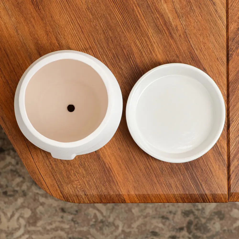 Фото 4 Горшок цветочный Nana Ceramics 13 см 13 1.20 л керамика белый Фото 4 Горшок цветочный Nana Ceramics 13 см 13 1.20 л керамика белый