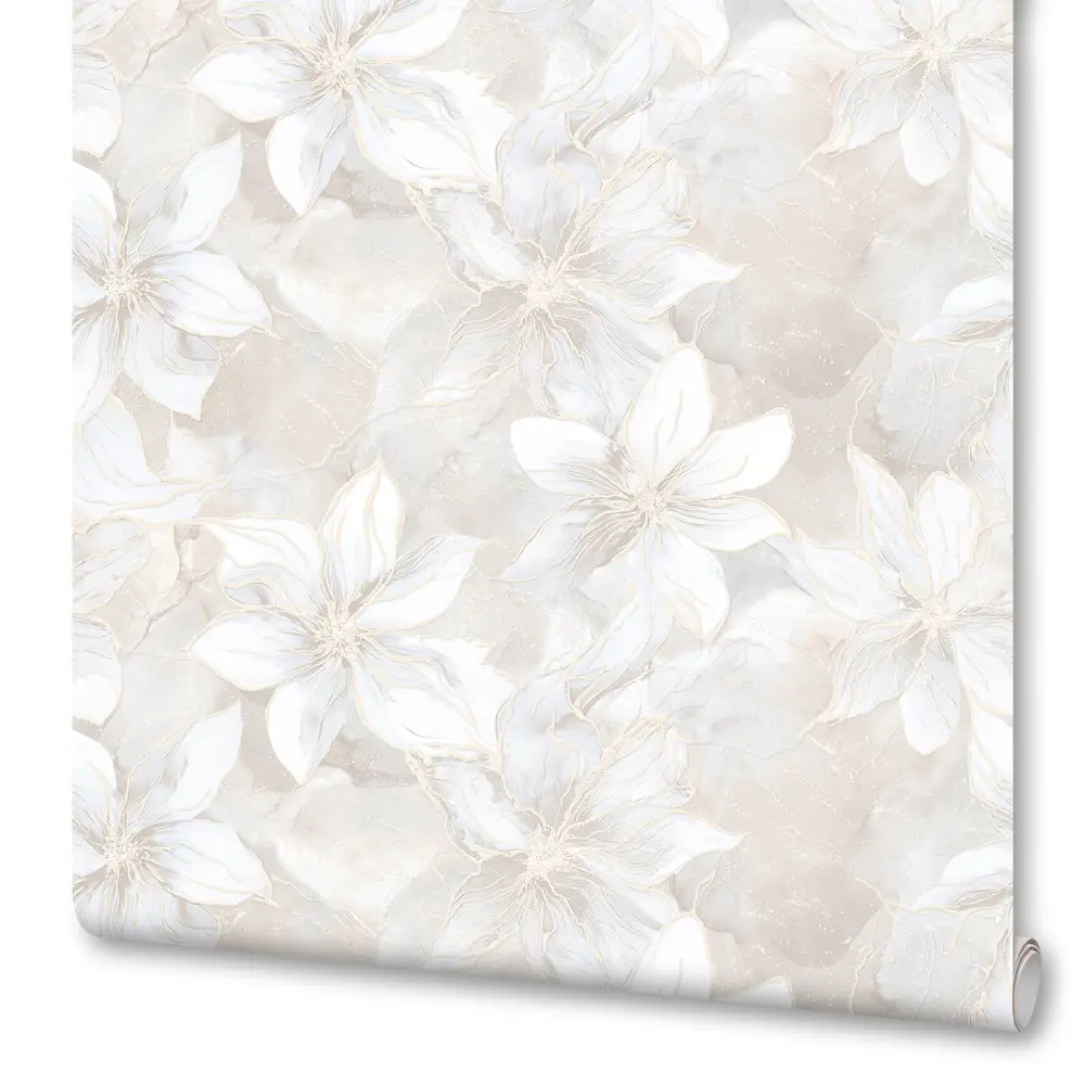 Фото Обои флизелиновые Rose Злата бежевые 1.06 м МП88792