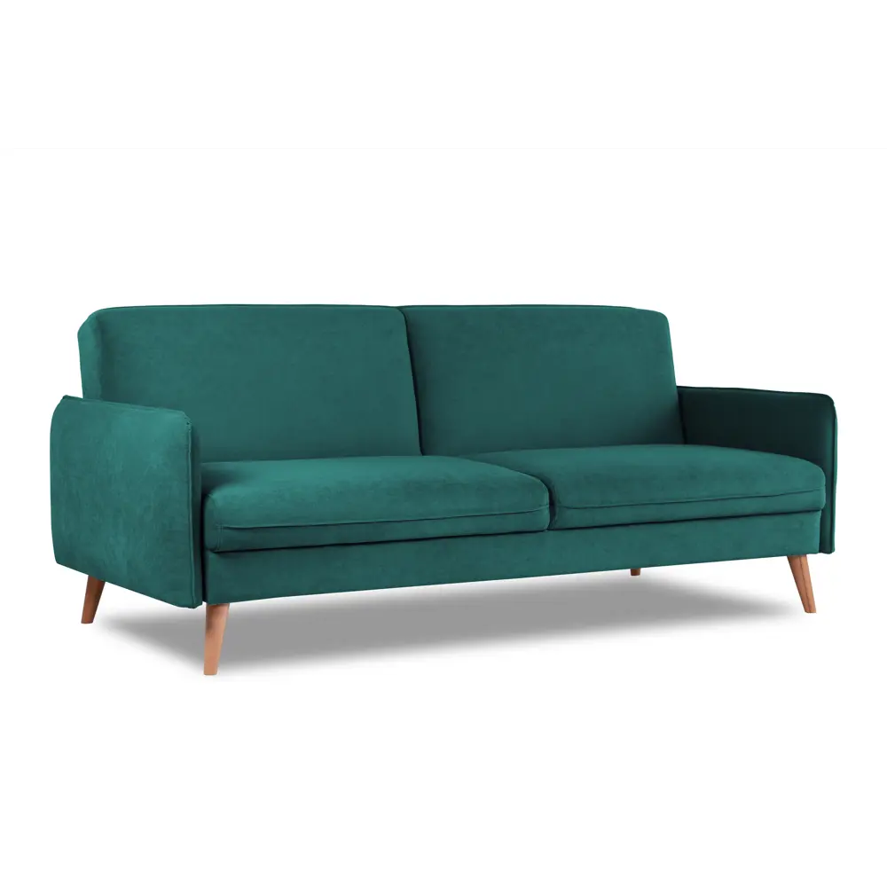 Фото 2 Диван Finsoffa Ann 206x86x90 см велюр цвет зеленый Фото 2 Диван Finsoffa Ann 206x86x90 см велюр цвет зеленый