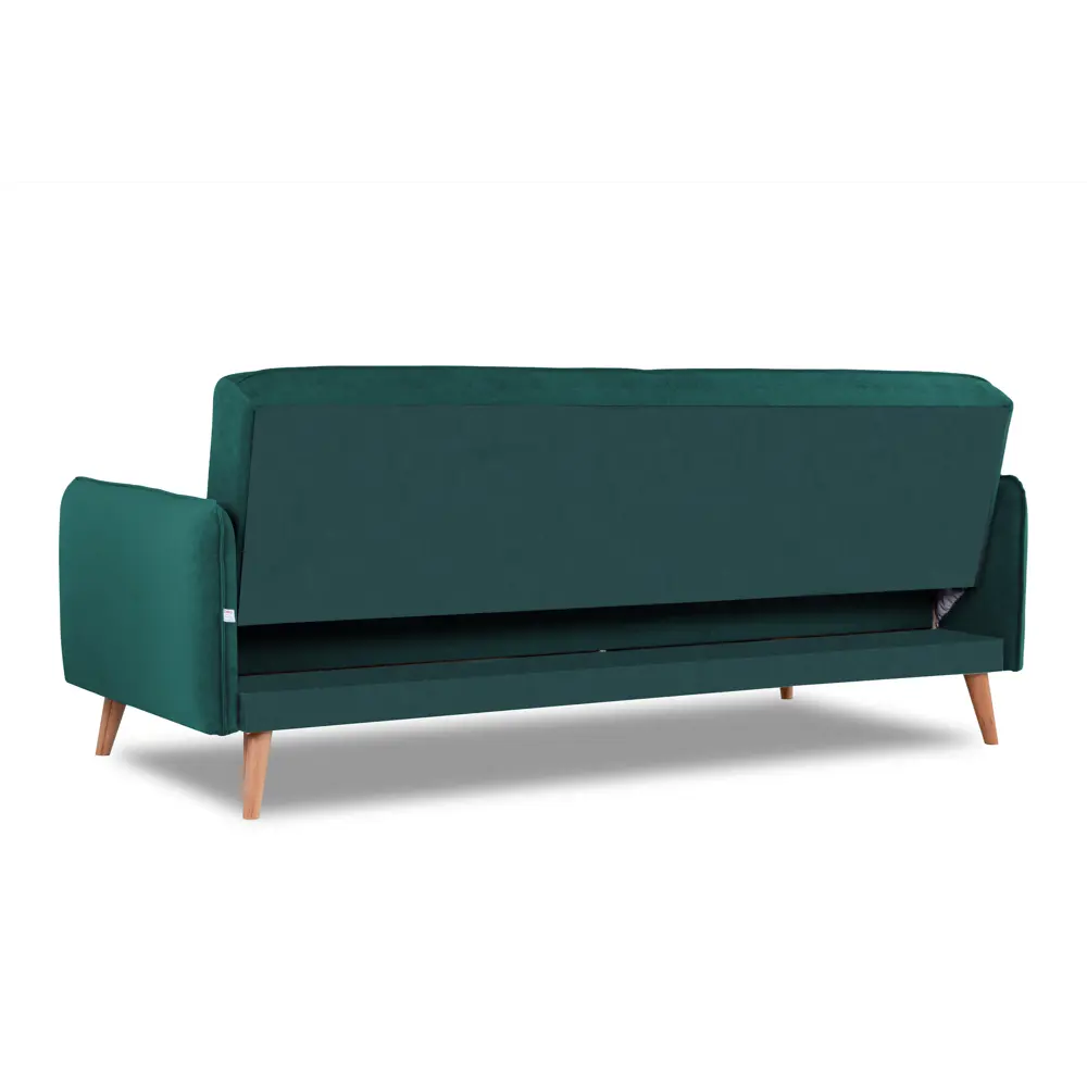 Фото 6 Диван Finsoffa Ann 206x86x90 см велюр цвет зеленый Фото 6 Диван Finsoffa Ann 206x86x90 см велюр цвет зеленый