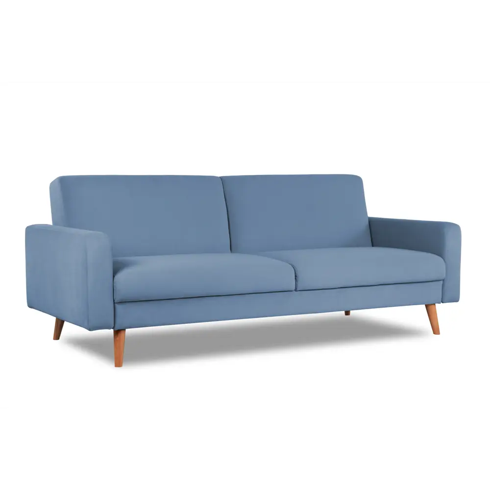 Фото 2 Диван Finsoffa Verden 216x86x90 см велюр цвет серо-голубой Фото 2 Диван Finsoffa Verden 216x86x90 см велюр цвет серо-голубой