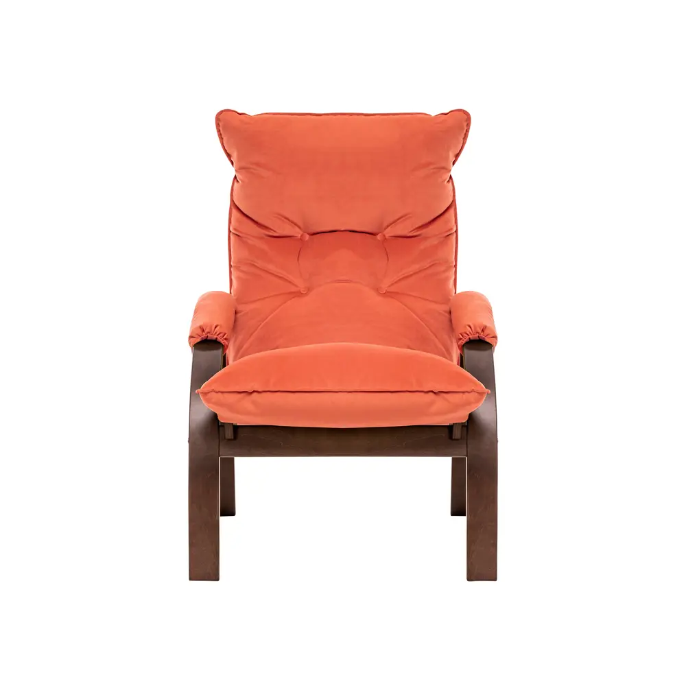 Фото 2 Кресло-качалка Leset Левада 68.5x110x80 см велюр цвет оранжевый Фото 2 Кресло-качалка Leset Левада 68.5x110x80 см велюр цвет оранжевый