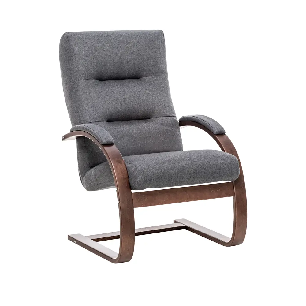 Фото Кресло Leset Монэ 68.5x100x80 см рогожка цвет серый Фото Кресло Leset Монэ 68.5x100x80 см рогожка цвет серый