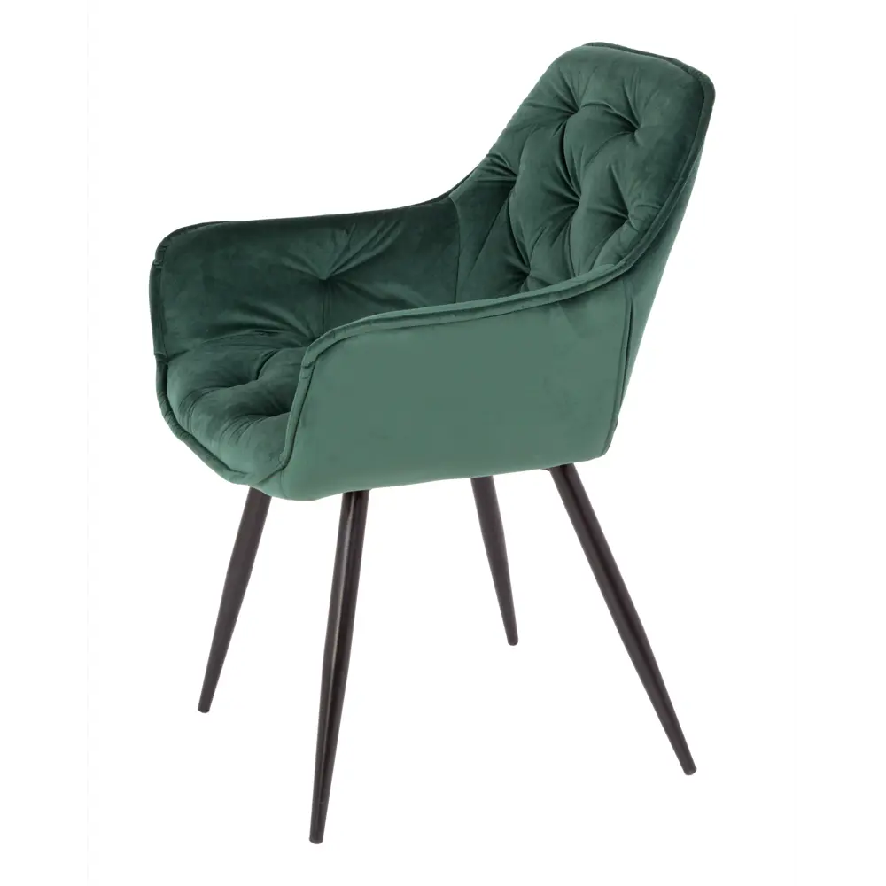 Фото 4 Стул Redblack Green velvet 86x60x43 см вельвет цвет темно-зеленый Фото 4 Стул Redblack Green velvet 86x60x43 см вельвет цвет темно-зеленый