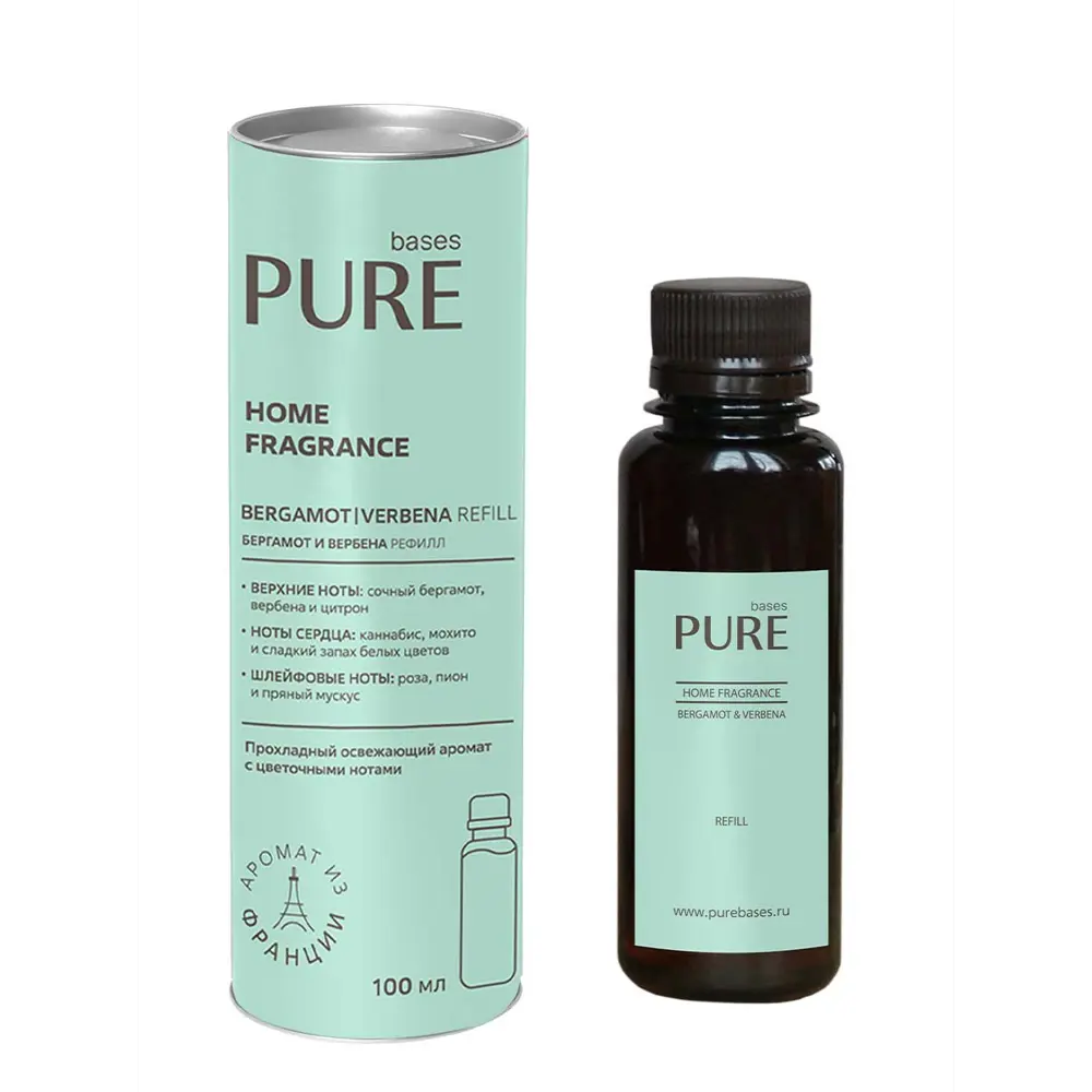 Фото Аромат для дома BERGAM and VERBENA Refill 100 мл Фото Аромат для дома BERGAM and VERBENA Refill 100 мл