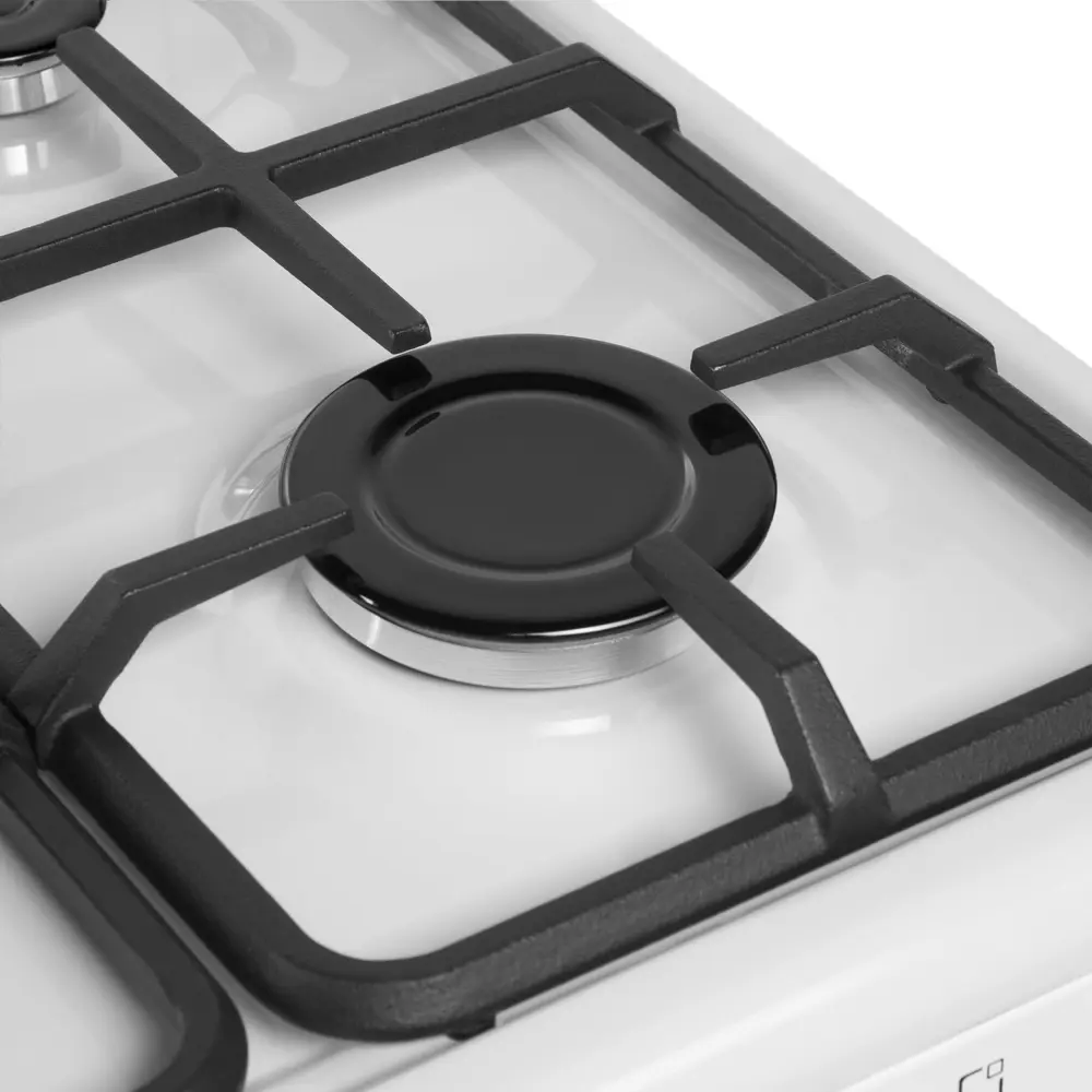 Фото 7 Газовая плита с духовкой Maunfeld MGC50GCW02 50x88x61 см белый Фото 7 Газовая плита с духовкой Maunfeld MGC50GCW02 50x88x61 см белый
