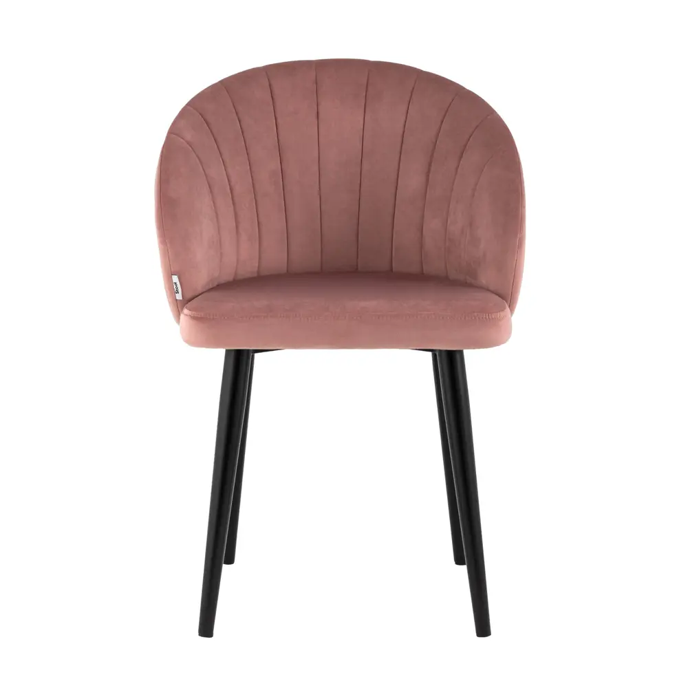 Фото 6 Стул кухонный Стул груп Брюссель 82x53x47 см велюр цвет розовый