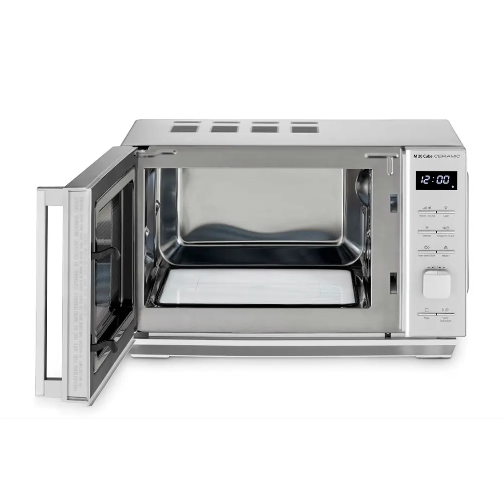 Фото 3 Отдельностоящая микроволновая печь Caso M 20 20 л 47x27.5x38.5 цвет серебристый Фото 3 Отдельностоящая микроволновая печь Caso M 20 20 л 47x27.5x38.5 цвет серебристый