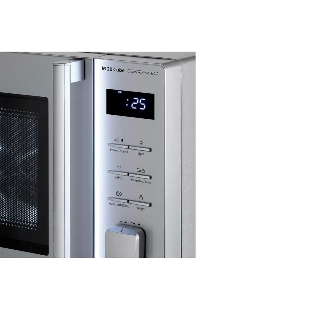 Фото 4 Отдельностоящая микроволновая печь Caso M 20 20 л 47x27.5x38.5 цвет серебристый Фото 4 Отдельностоящая микроволновая печь Caso M 20 20 л 47x27.5x38.5 цвет серебристый
