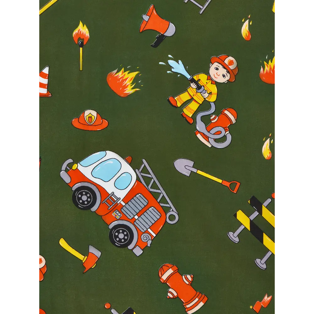 Фото 6 Комплект постельного белья Art Sleep 15-FIREMEN, полутораспальный, хлопок, разноцветный Фото 6 Комплект постельного белья Art Sleep 15-FIREMEN, полутораспальный, хлопок, разноцветный
