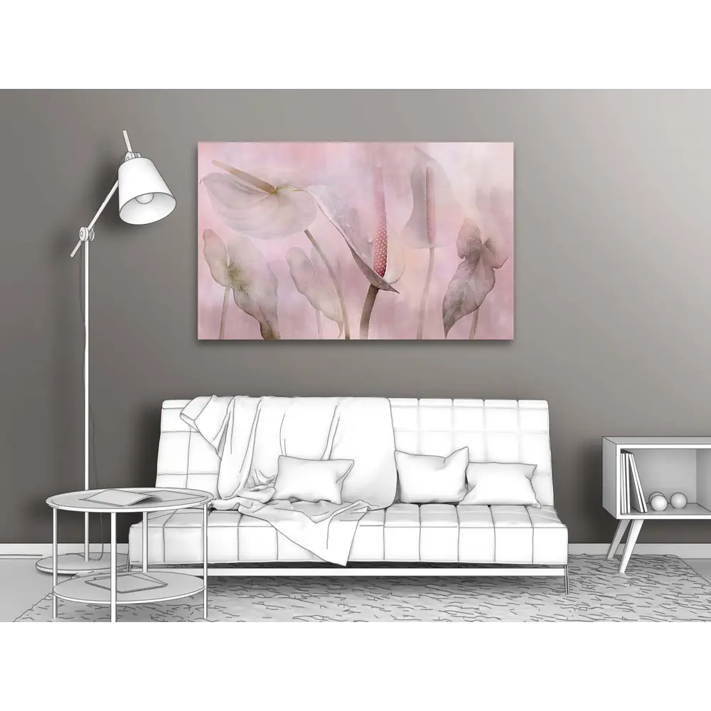 Фото 2 Картина на деревянном подрамнике Первое ателье "Каллы в розовом тумане" 35x22 см Фото 2 Картина на деревянном подрамнике Первое ателье "Каллы в розовом тумане" 35x22 см