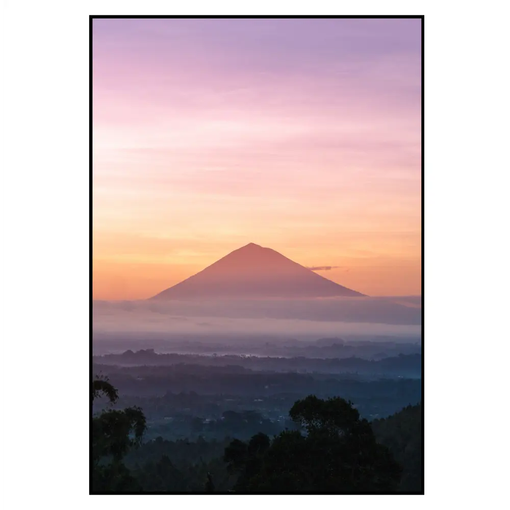 Фото 2 Постер 28 картин "Гора Бали на закате" 40x50 см, в подарочном тубусе без рамы Фото 2 Постер 28 картин "Гора Бали на закате" 40x50 см, в подарочном тубусе без рамы