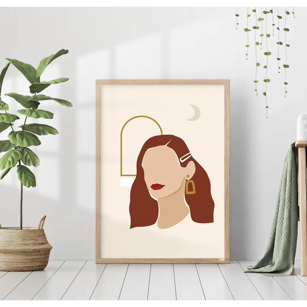 Фото Постер 28 картин "Женское лицо на фоне арки и луны" 50x70 см, в подарочном тубусе без рамы Фото Постер 28 картин "Женское лицо на фоне арки и луны" 50x70 см, в подарочном тубусе без рамы