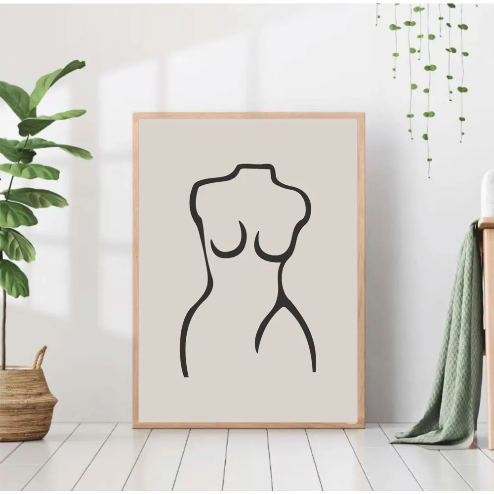 Фото Постер 28 картин Женская фигура Торс 50x70 см, в подарочном тубусе без рамы