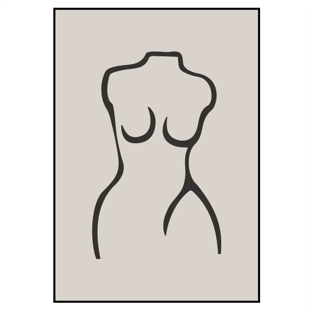 Фото 2 Постер 28 картин Женская фигура Торс 50x70 см, в подарочном тубусе без рамы