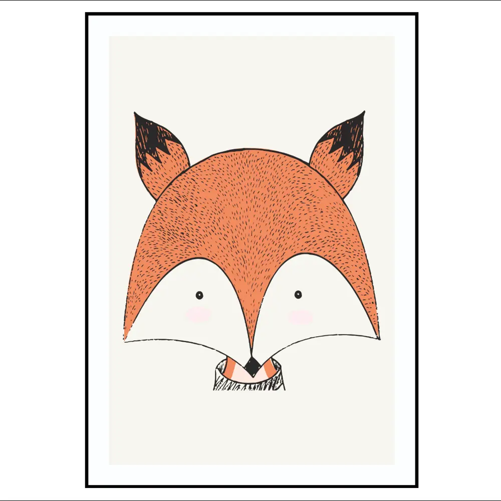 Фото 2 Постер 28 картин "Лиса" 40x50 см, в подарочном тубусе без рамы Фото 2 Постер 28 картин "Лиса" 40x50 см, в подарочном тубусе без рамы