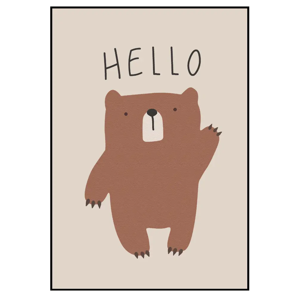 Фото 2 Постер 28 картин "Коричневый мишка" 40x50 см, в подарочном тубусе без рамы Фото 2 Постер 28 картин "Коричневый мишка" 40x50 см, в подарочном тубусе без рамы