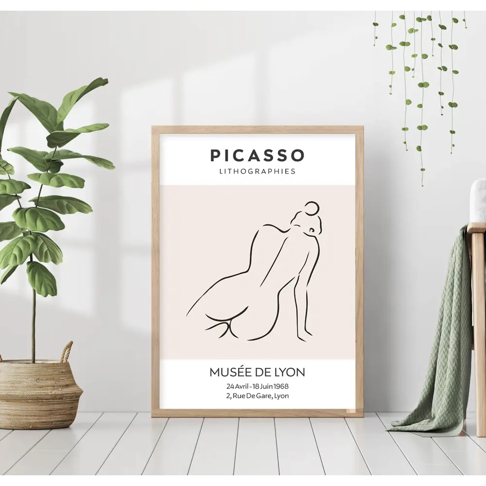 Фото Постер 28 картин "Контурный силуэт. Пикассо" 50x70 см, в подарочном тубусе без рамы Фото Постер 28 картин "Контурный силуэт. Пикассо" 50x70 см, в подарочном тубусе без рамы