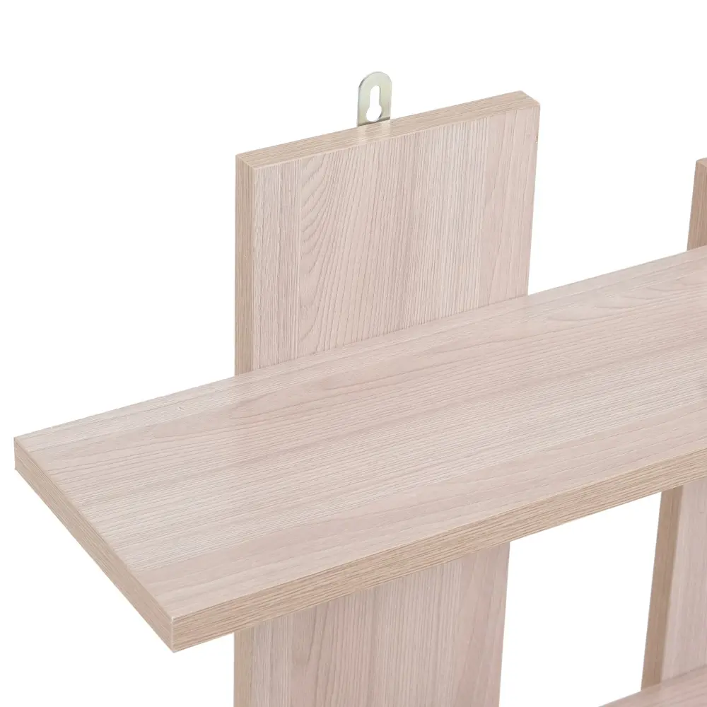 Фото 3 Полка Клик мебель 84x16 см ЛДСП цвет ясень шимо светлый Фото 3 Полка Клик мебель 84x16 см ЛДСП цвет ясень шимо светлый