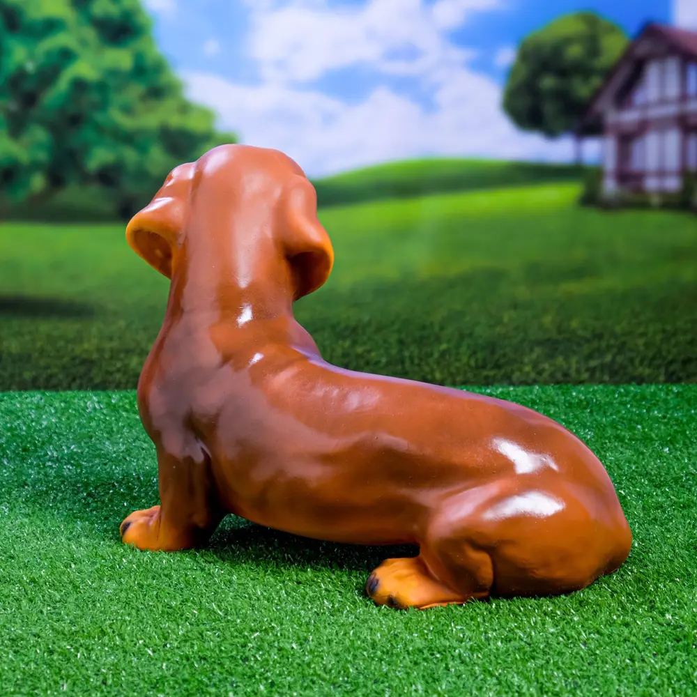 Фото 3 Садовая фигура Хорошие сувениры Собачка Такса 25x32 см Фото 3 Садовая фигура Хорошие сувениры Собачка Такса 25x32 см