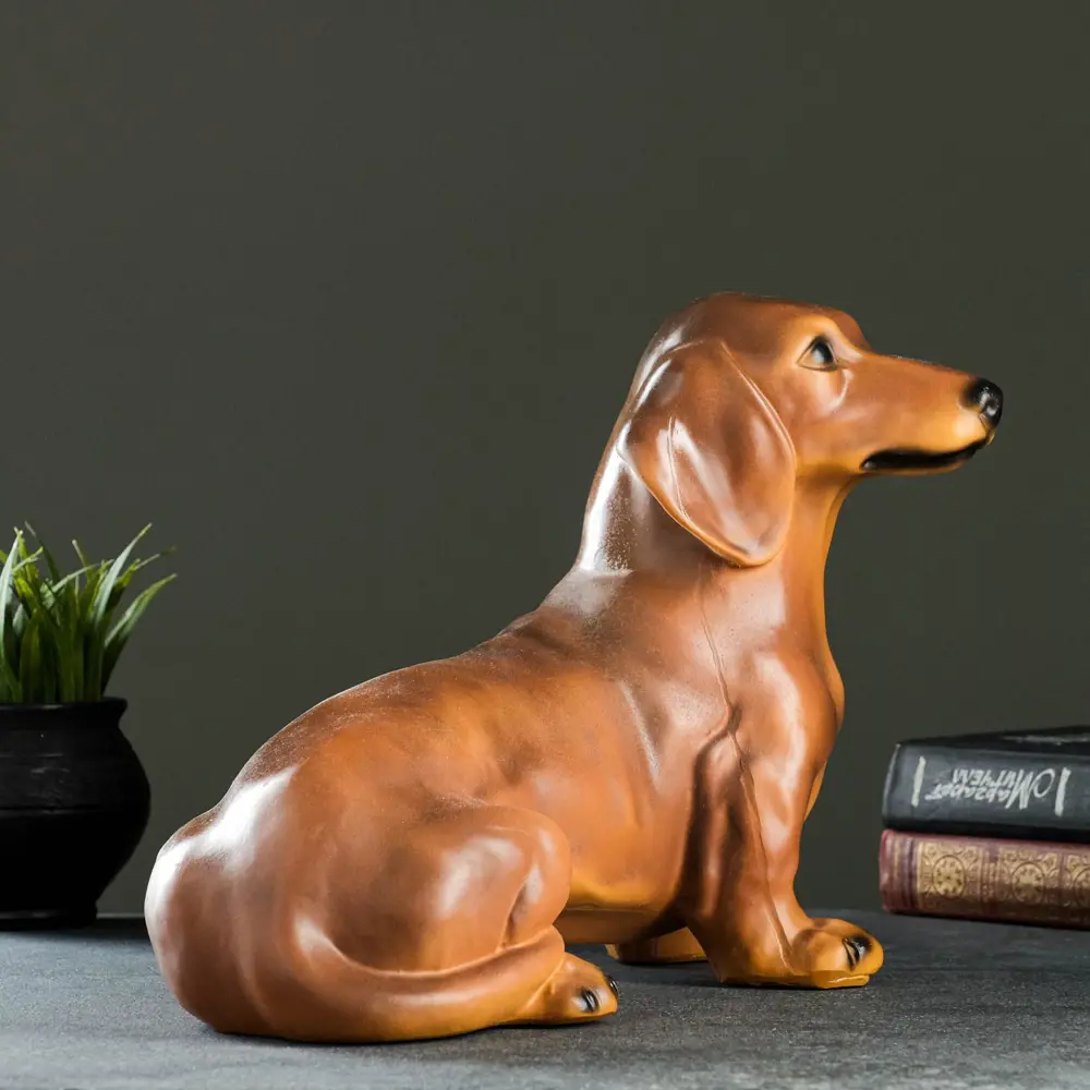 Фото 4 Садовая фигура Хорошие сувениры Собачка Такса 25x32 см Фото 4 Садовая фигура Хорошие сувениры Собачка Такса 25x32 см