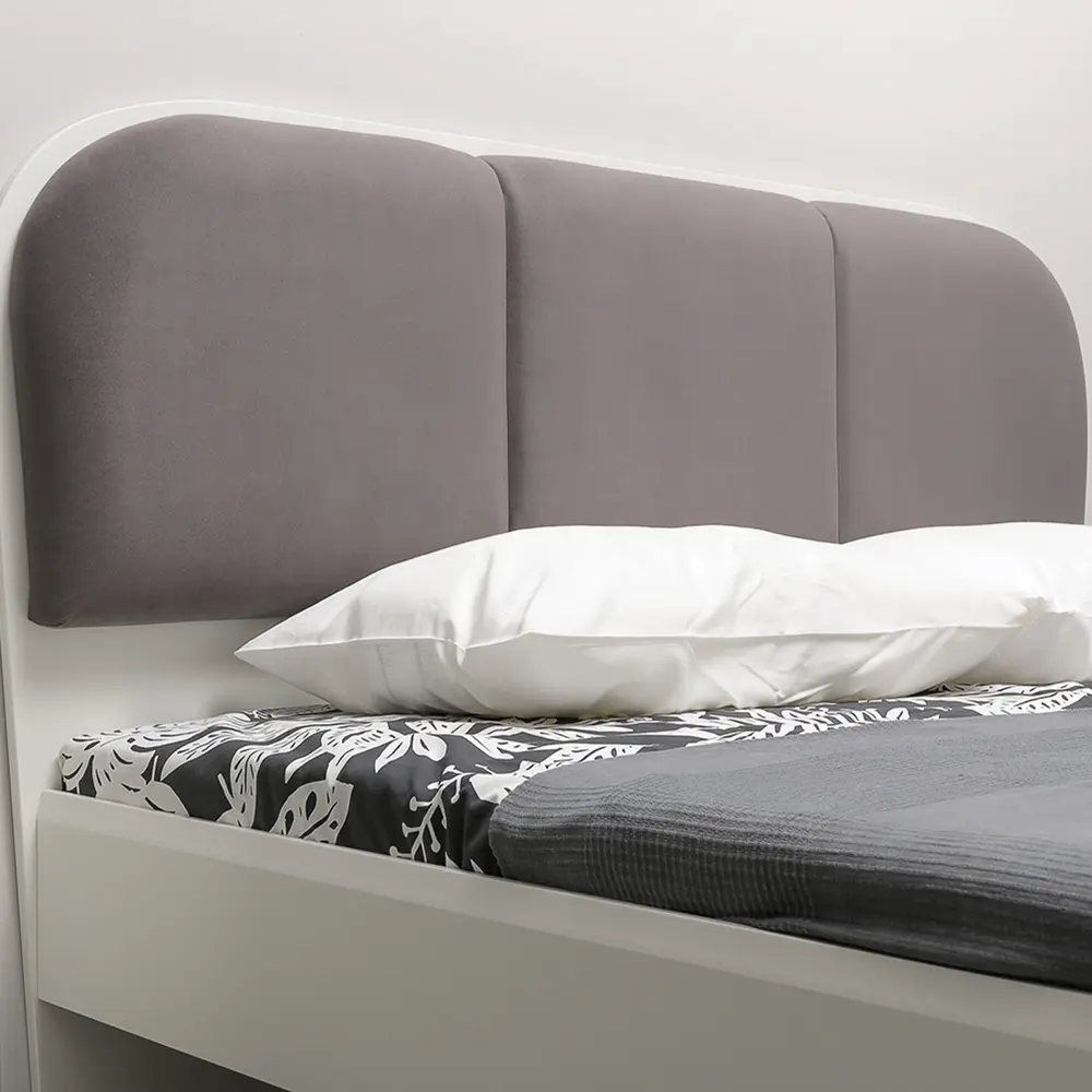 Фото 6 Кровать Моби Валенсия 204x115x170 см цвет бежевый Фото 6 Кровать Моби Валенсия 204x115x170 см цвет бежевый