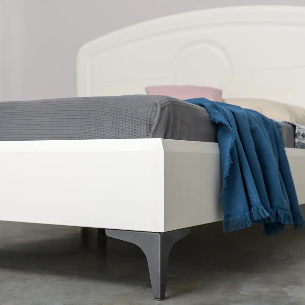 Фото 5 Кровать Моби Валенсия 204x115x170 см цвет бежевый Фото 5 Кровать Моби Валенсия 204x115x170 см цвет бежевый