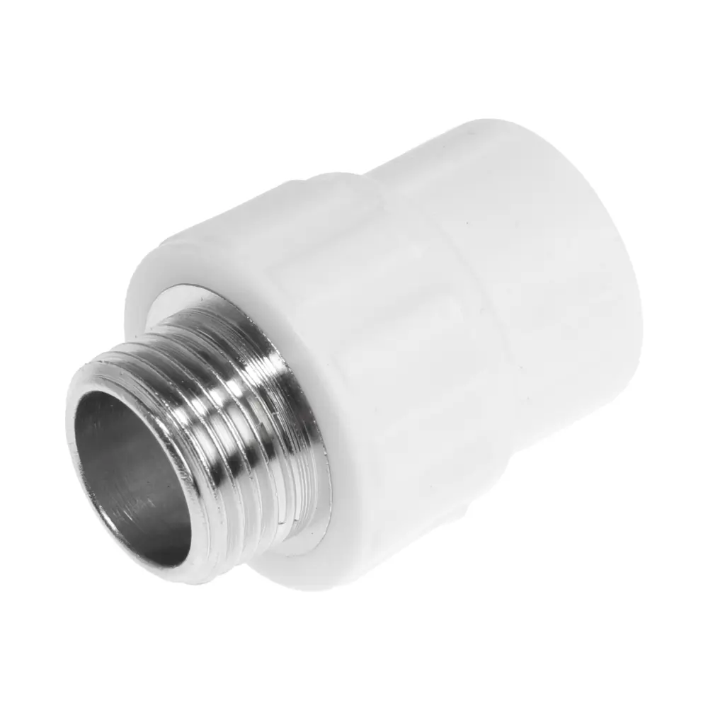Фото Муфта комбинированная Valfex 1/2"x20 мм ВП-НР полипропилен 5100397 Фото Муфта комбинированная Valfex 1/2"x20 мм ВП-НР полипропилен 5100397