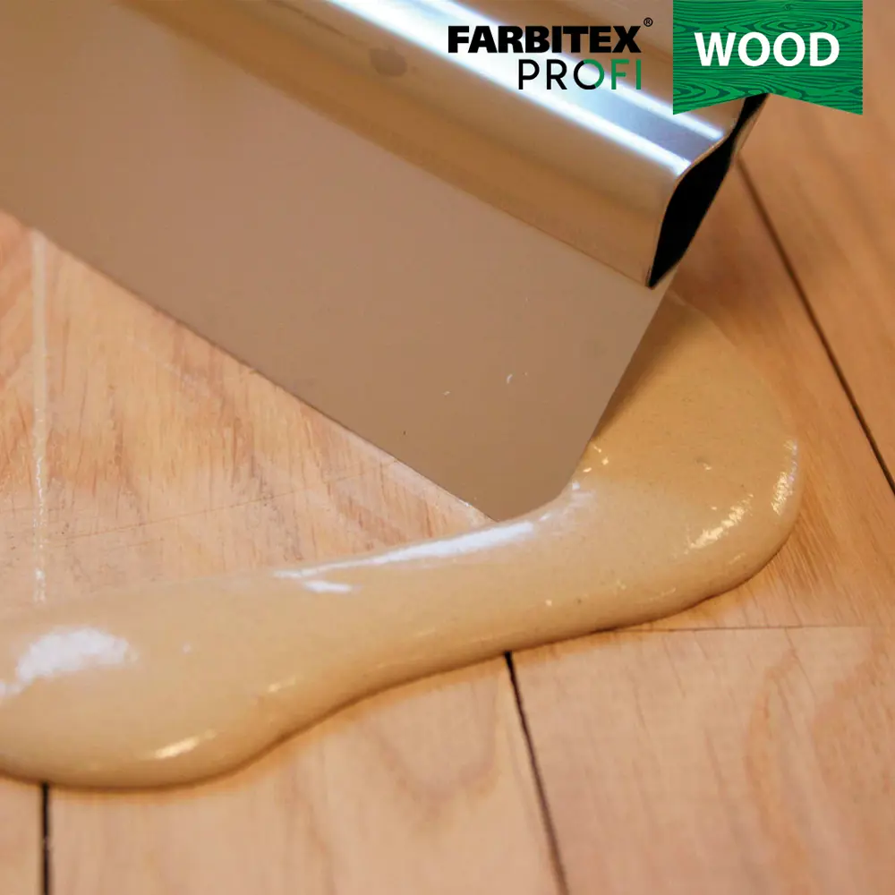 Фото 4 Шпатлевка акриловая по дереву Farbitex Профи Wood белый 0.5л Фото 4 Шпатлевка акриловая по дереву Farbitex Профи Wood белый 0.5л