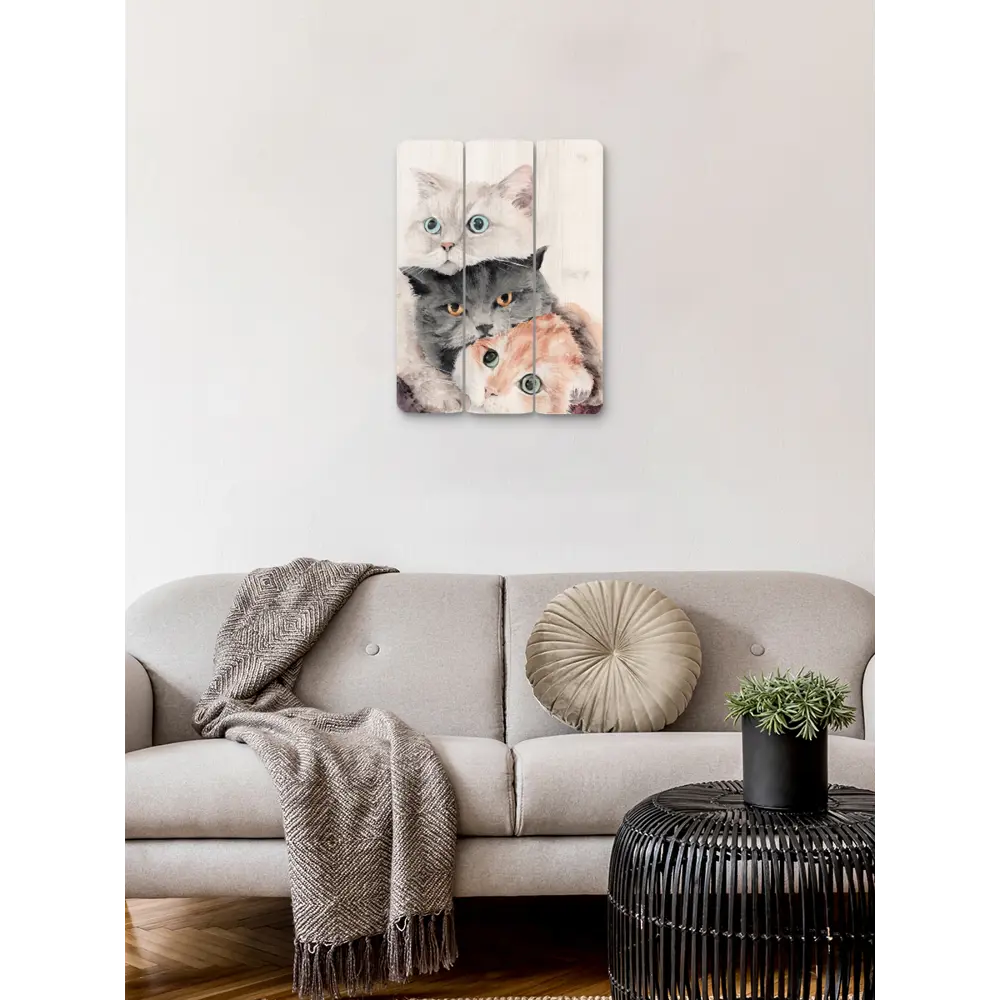 Фото 5 Картина на МДФ Котята 30x40 см Фото 5 Картина на МДФ Котята 30x40 см