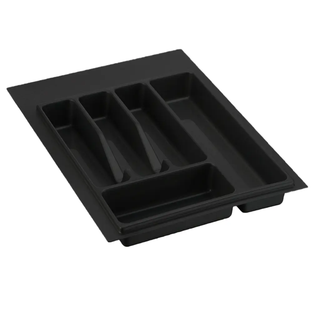 Фото Лоток для столовых приборов Big House L450-400-BL 38.50x4.50x49 см пластик цвет черный Фото Лоток для столовых приборов Big House L450-400-BL 38.50x4.50x49 см пластик цвет черный