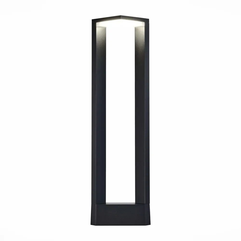 Фото Фонарный столб светодиодный ST LUCE SL9508.405.01 VITAE 60 см нейтральный белый свет цвет черный Фото Фонарный столб светодиодный ST LUCE SL9508.405.01 VITAE 60 см нейтральный белый свет цвет черный