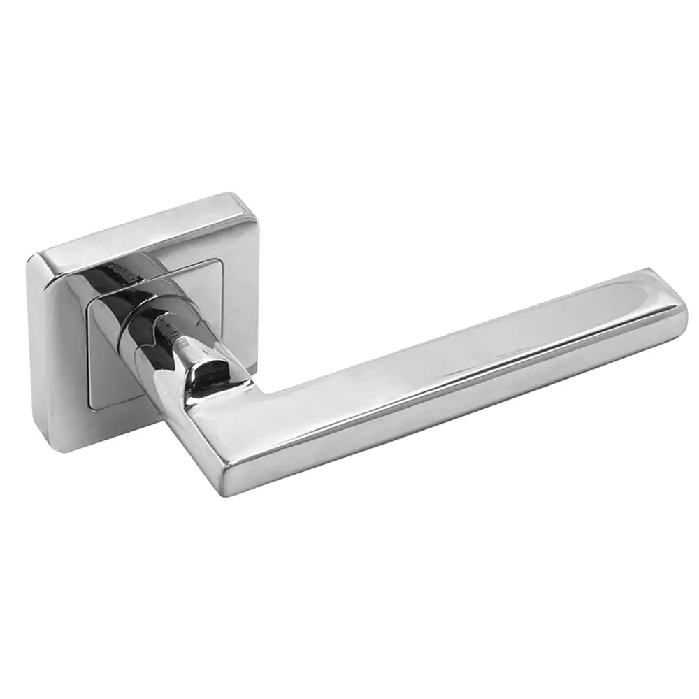 Фото Ручки дверные на розетке Аллюр ВЕНСАН 13711, 125 мм, цвет хром Фото Ручки дверные на розетке Аллюр ВЕНСАН 13711, 125 мм, цвет хром