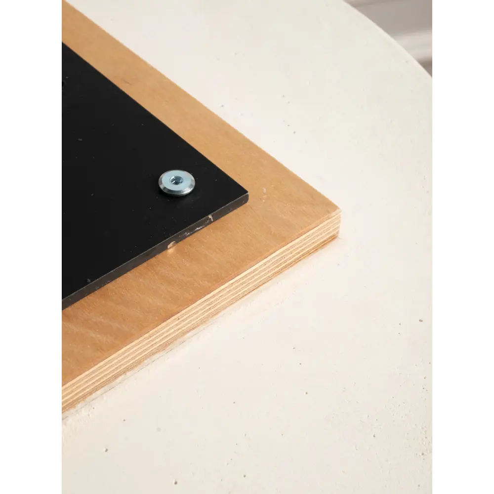 Фото 4 Журнальный столик из бетона круглый Bowl диаметр 80 см высота 42 см цвет белый