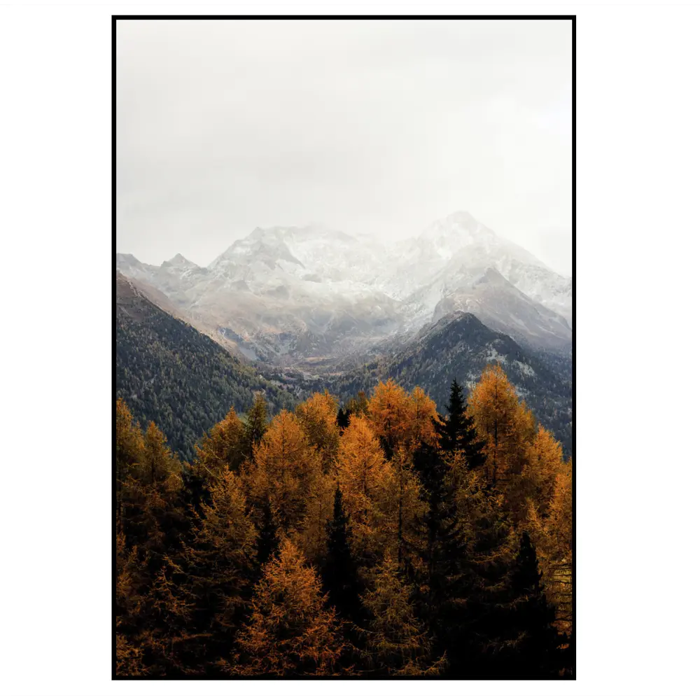 Фото 2 Постер 28 картин "Осень в горах" 50x40 см в подарочном тубусе без рамы Фото 2 Постер 28 картин "Осень в горах" 50x40 см в подарочном тубусе без рамы