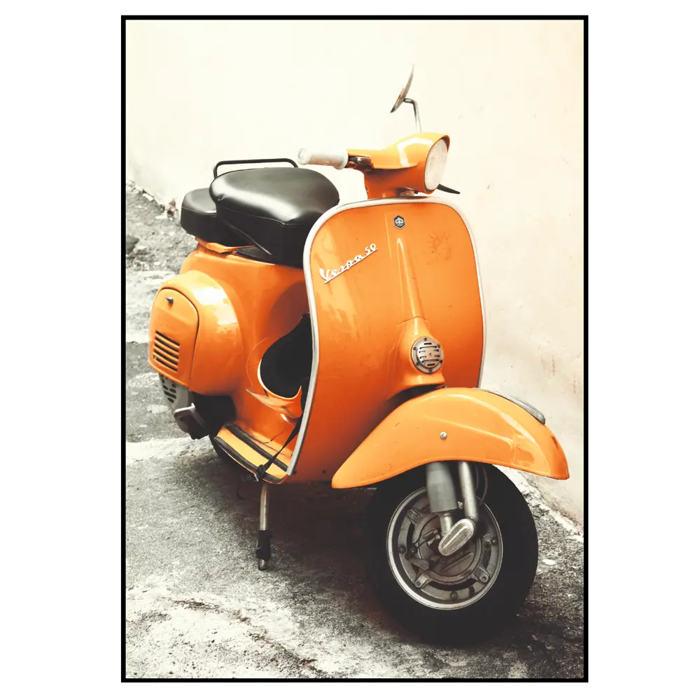 Фото 2 Постер 28 картин "Оранжевый мотороллер" 50x40 см в подарочном тубусе без рамы Фото 2 Постер 28 картин "Оранжевый мотороллер" 50x40 см в подарочном тубусе без рамы