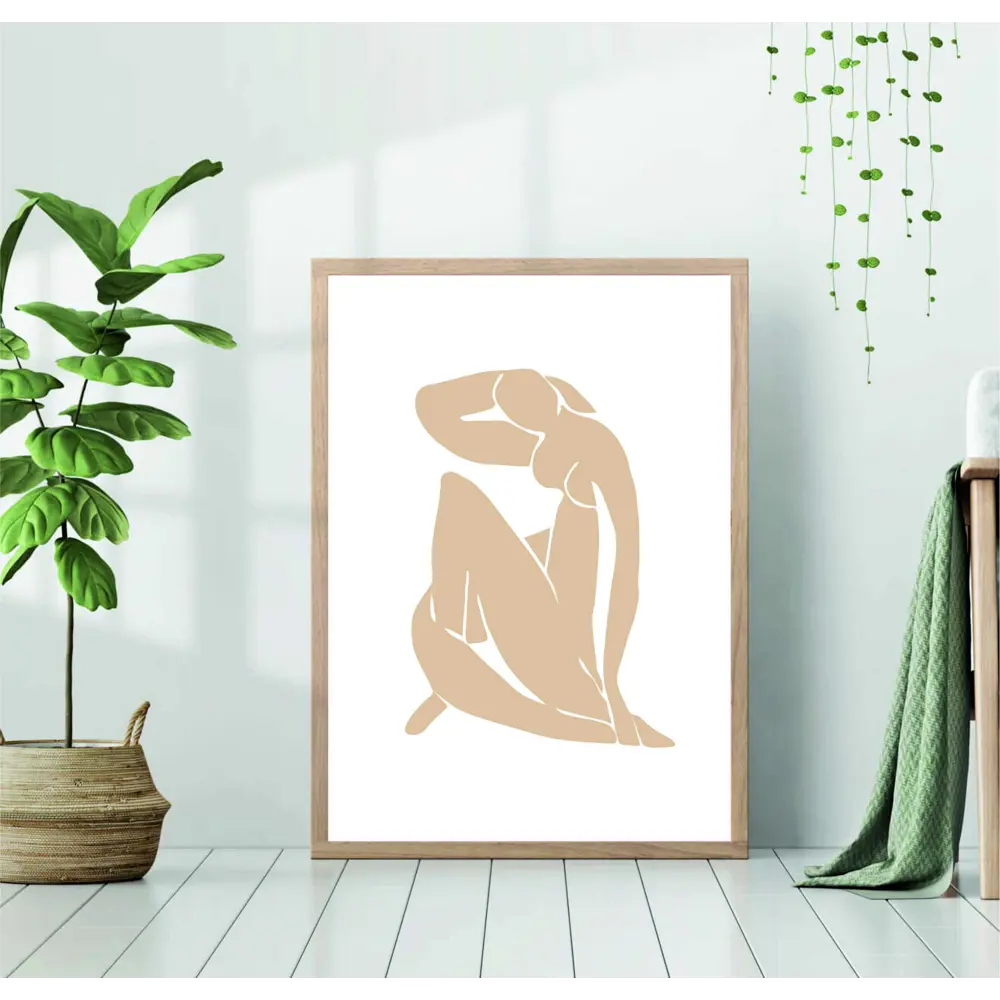 Фото Постер 28 картин "Матисс голубая обнаженная женщина в бежевом цвете репродукция" 70x50 см в подарочном тубусе без рамы Фото Постер 28 картин "Матисс голубая обнаженная женщина в бежевом цвете репродукция" 70x50 см в подарочном тубусе без рамы